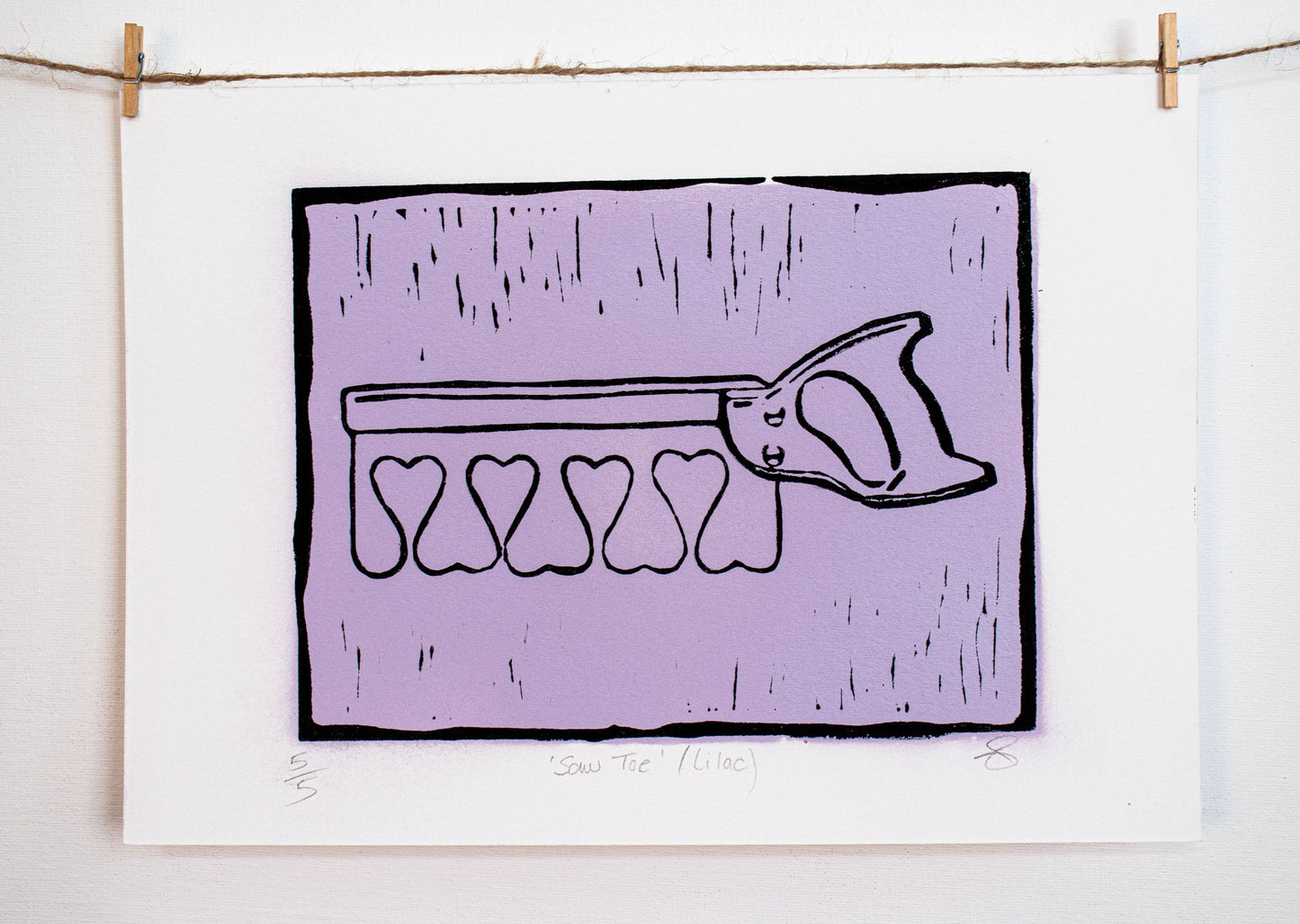 Saw Toe - Lilac