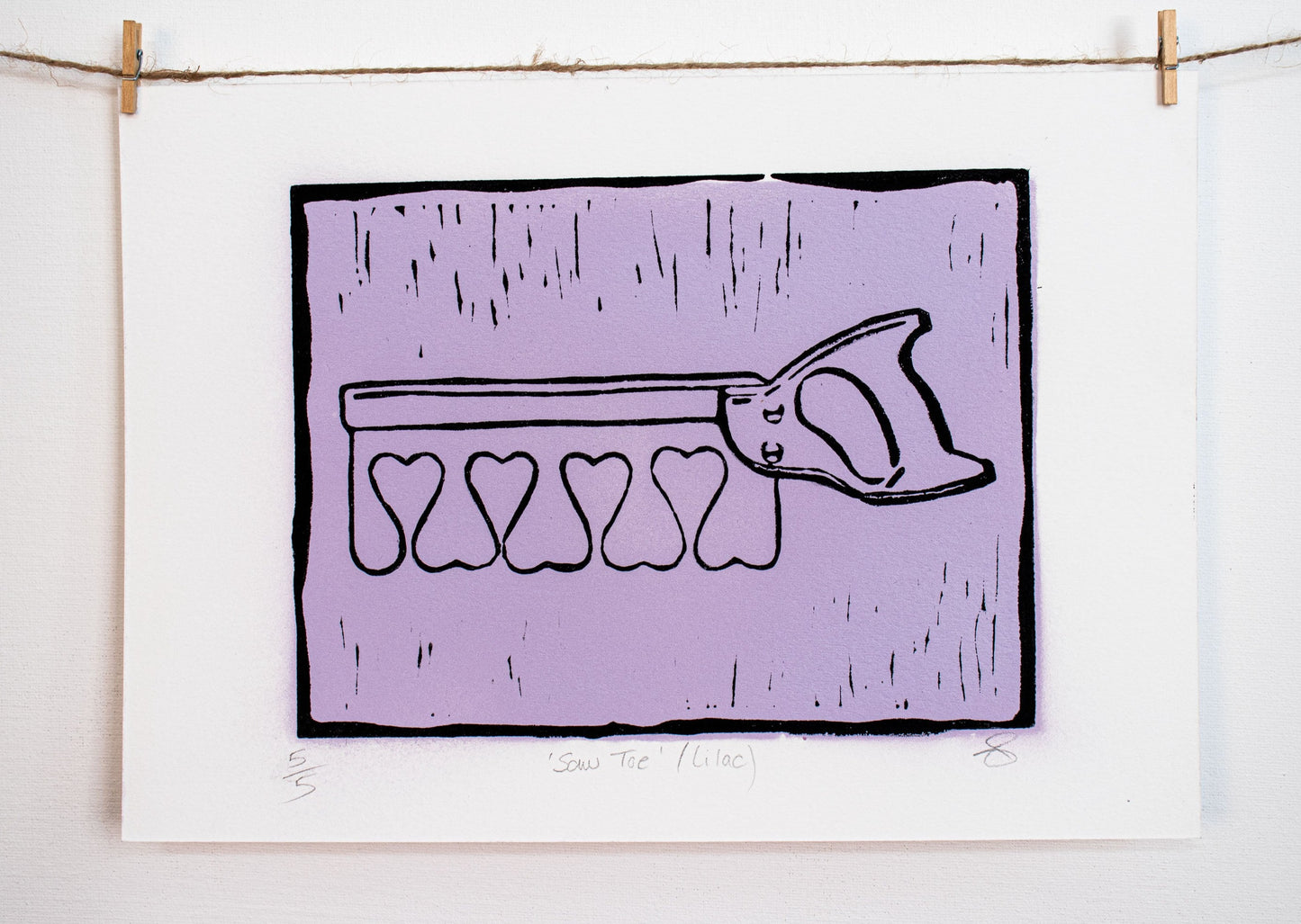 Saw Toe - Lilac (2nd Edition)