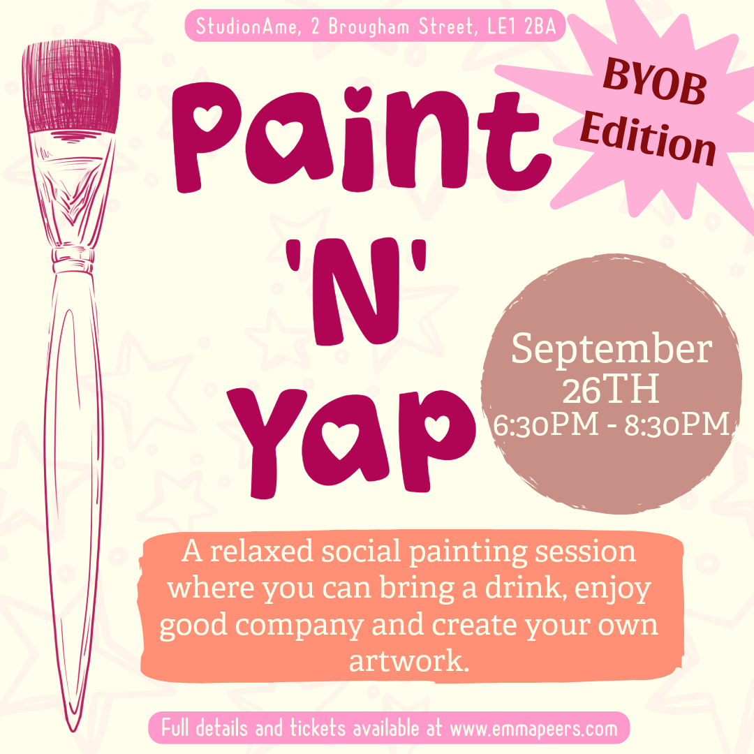 Paint 'N' Yap (BYOB) | 26th September