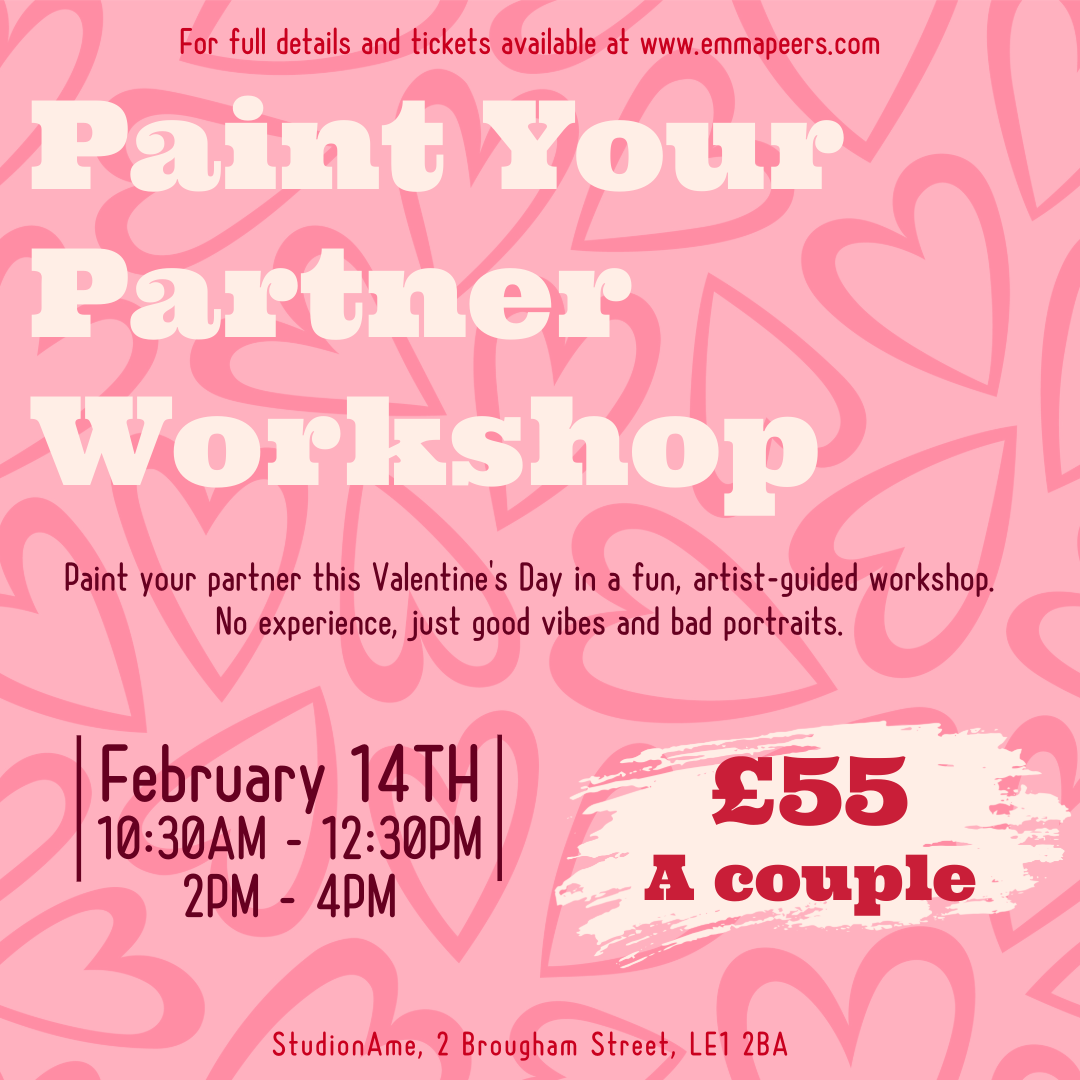 Paint Your Partner Valentine's Day Workshop | 14th February