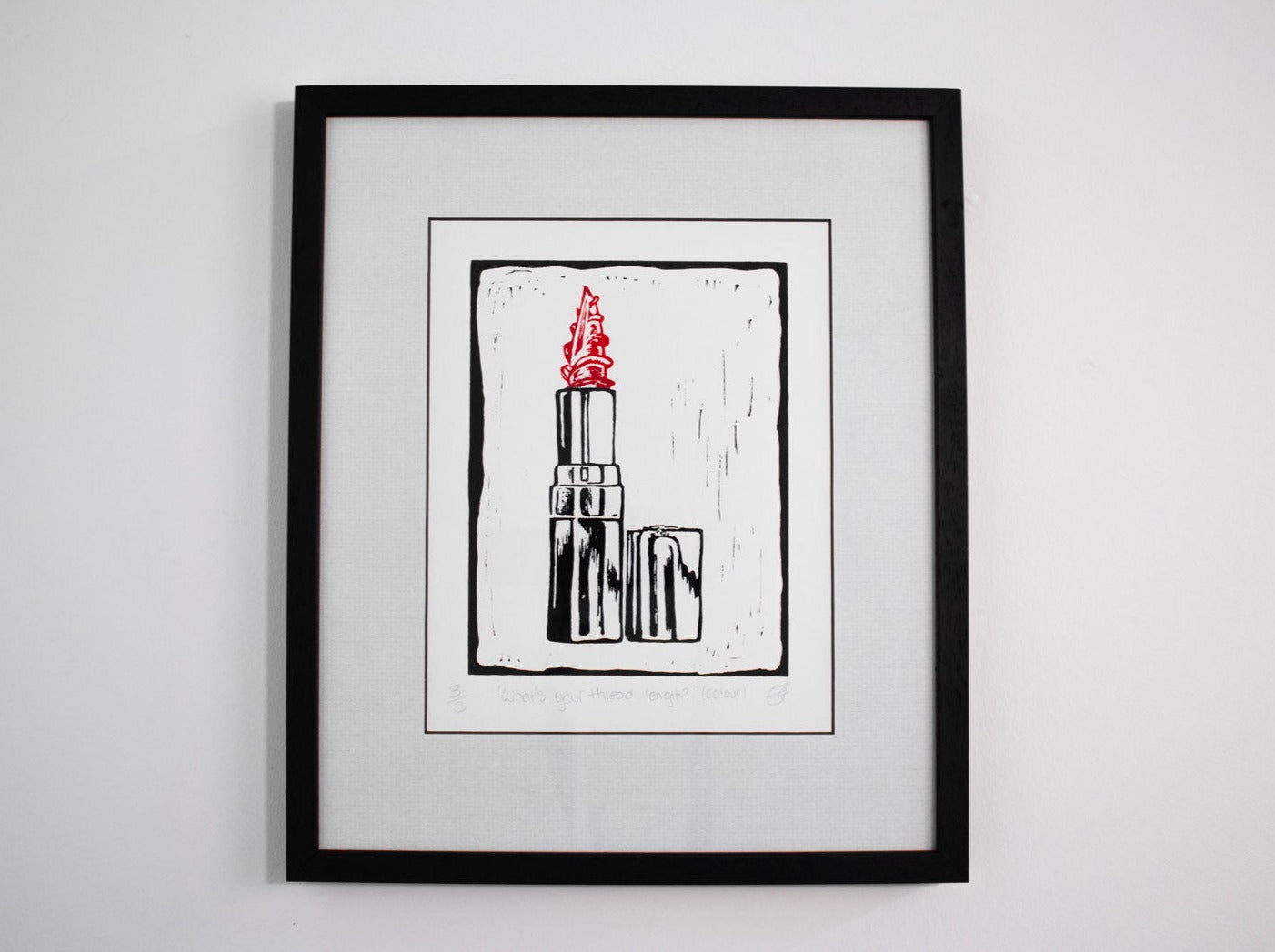 What's your thread length? - Colour (Framed)