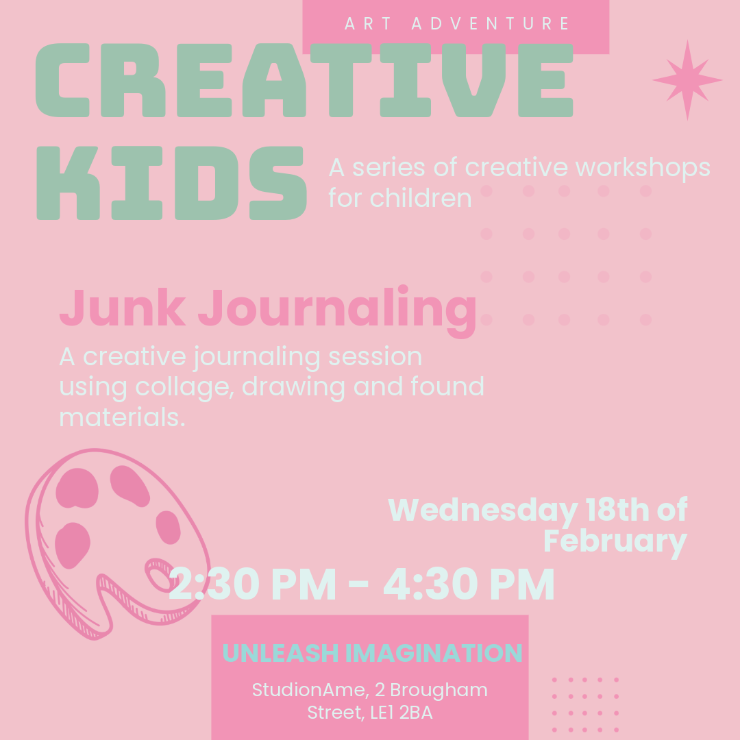 Junk Journaling Kids Workshop | 18th February